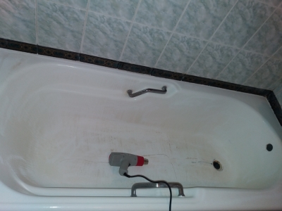 Покрытие чугунной ванны акрилом в Тернополе